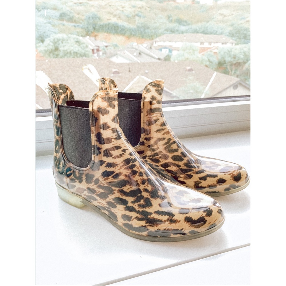 J. Crew Refined Chelsea Boot (Cheetah)